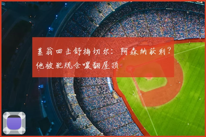 基翁回击舒梅切尔：阿森纳获利？他被犯规会嚷翻屋顶